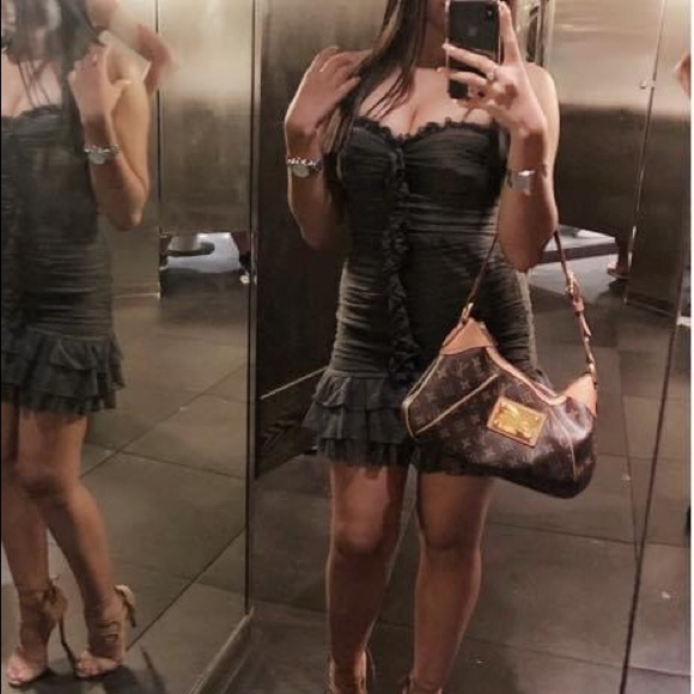 Bebe Corset Lace Dress